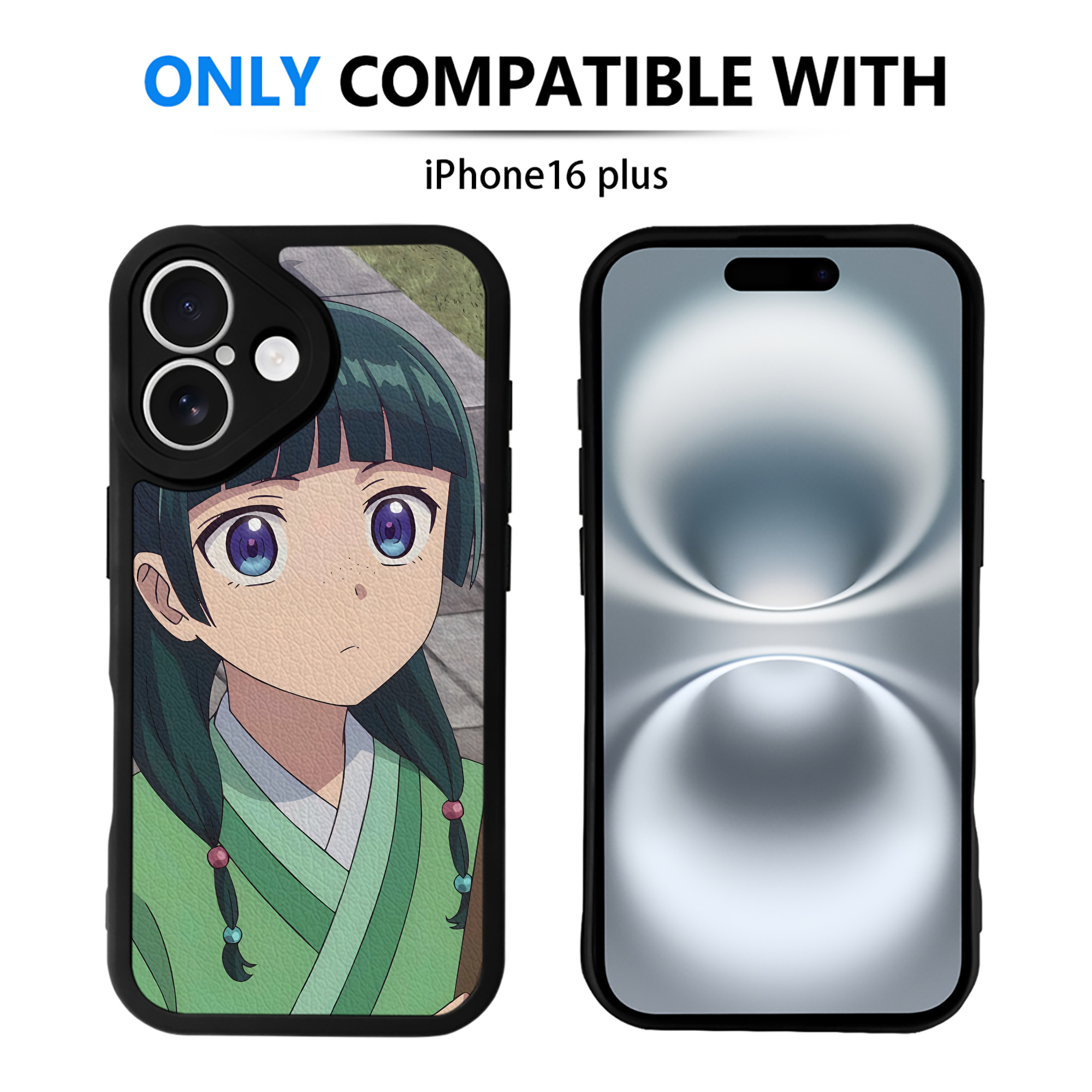 薬屋のひとりごと The Apothecary Diaries 【iPhone 16シリーズ対応】シリコンスマホケース（レザー調） 材質：シリコン